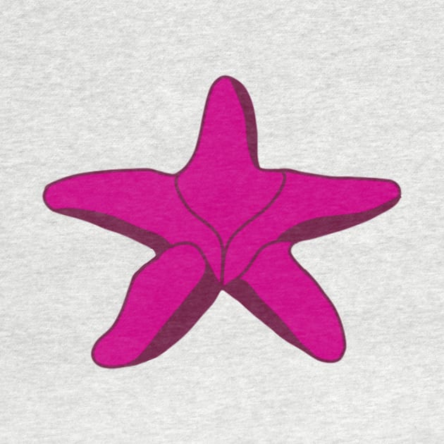 Pink Sea Star by SazaMasu